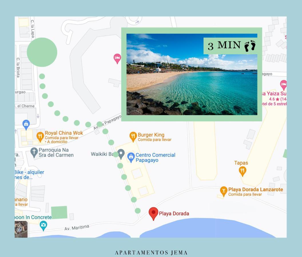 Apartamento Jema, a un paso de la playa Playa Blanca  Exterior foto